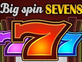 Big Spin Sevens game cover